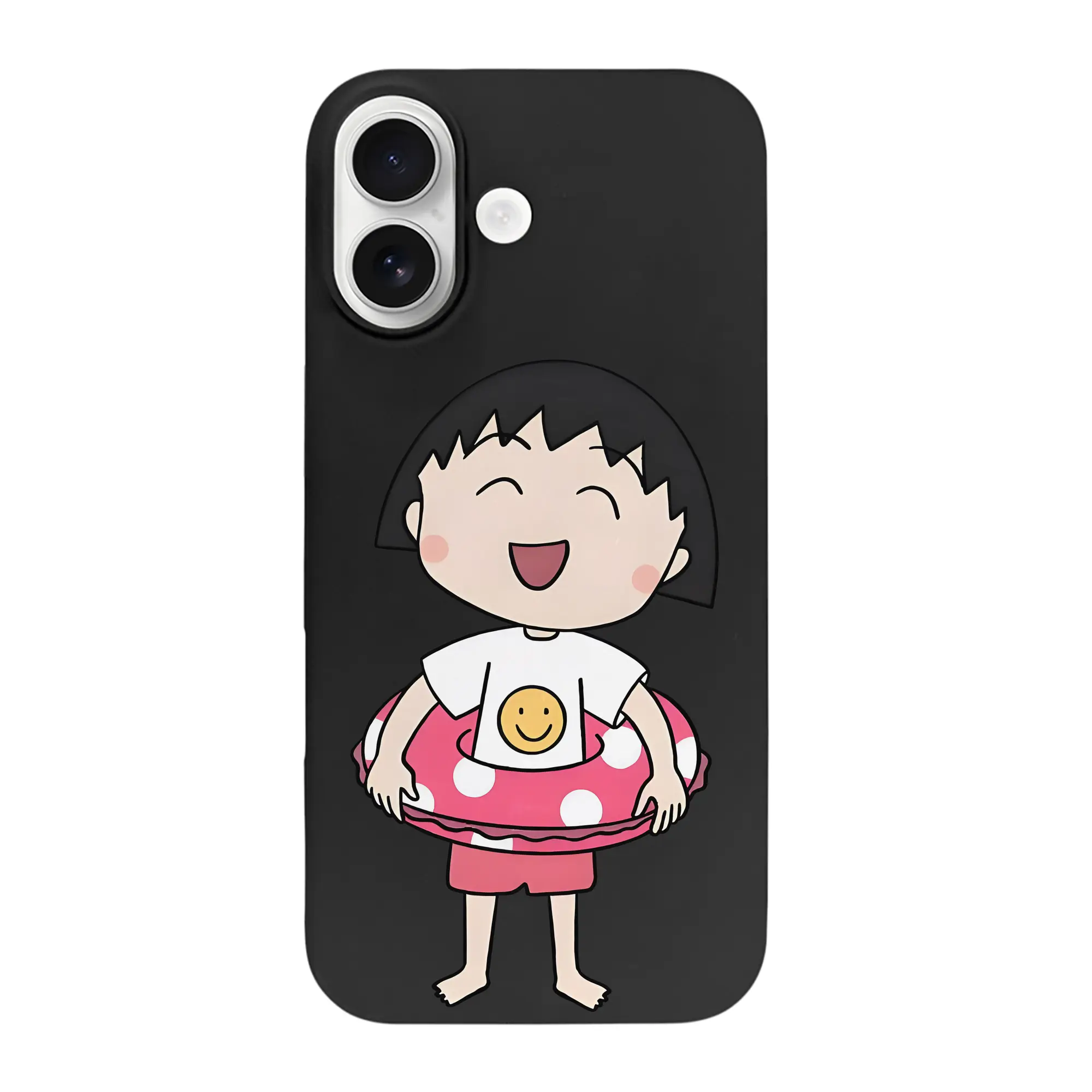 ちびまる子ちゃん グッズ さくら ももこ - iPhone 17 シリーズ シリコンケース 薄型 耐衝撃 指紋防止 ソフトタッチカバー 精密フィット 傷防止 保護ケース iPhone 17/17 Air/17 Pro/17 Pro Max 対応